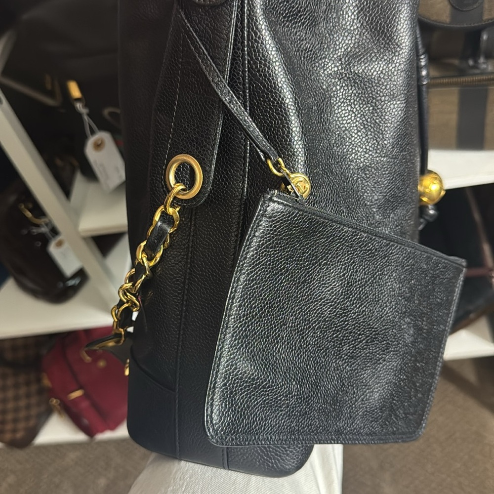 CHANEL - Triple Coco Mark Drawstring Shoulder Bag R1.220 - Picture 10 of 12